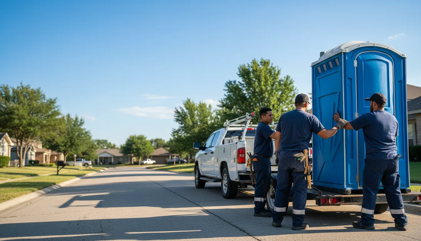 Portable Toilet Rental in Pendleton, IN near me